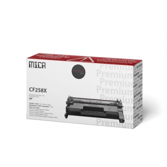 Compatible HP 58X (CF258X). Cartouche de toner MICR. Rendement élevé. Noir. Premium Tone-2