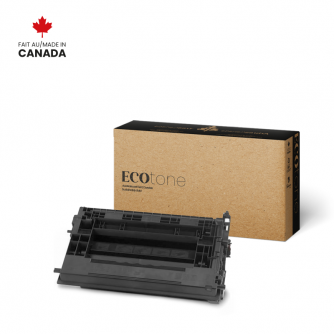 Réusinée HP 37X (CF237X). Cartouche de toner. Rendement élevé. Noir. Ecotone-1