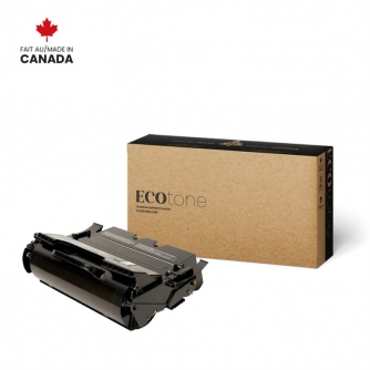 Lexmark T644 (64415XA). Cartouche de toner réusinée. Noir. Ecotone-1