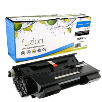 Xerox 113R00712. Cartouche de toner réusinée. Rendement élevé. Noir. fuzion-1