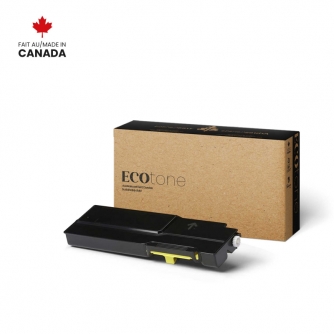 Xerox 106R03513. Cartouche de toner réusinée. Rendement élevé. Jaune. Ecotone-1