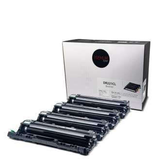 Brother DR221CL. Compatible CMYK Imaging Unit (Drum) Premium Tone-1