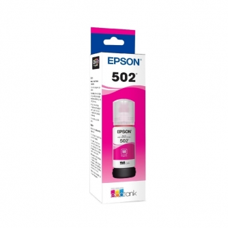 Epson 502 (T502320-S). Original Magenta Ink Bottle EcoTank-1