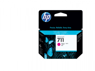 Original HP 711 (CZ131A). Magenta Ink Cartridge (29 ml)-2