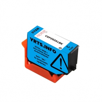 Epson 202XL (T202XL220). Compatible Cyan Ink Cartridge High Yield. Premium Ink-3