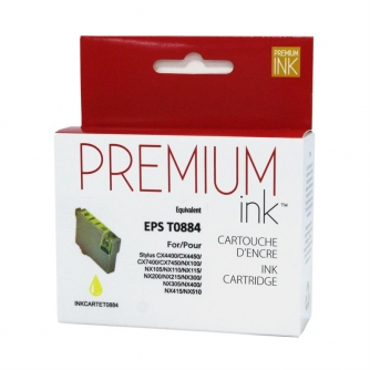 Epson 88 (T088420). Compatible Yellow Ink Cartridge. Premium Ink-1
