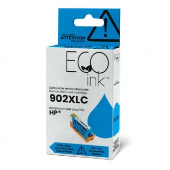 Remanufactured HP 902XL (T6M02AN).Cyan Ink Cartridge High Yield. EcoInk-2