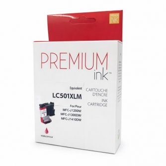 Brother LC501XLM. Compatible Magenta Ink Cartridge. High Yield Premium Ink-2