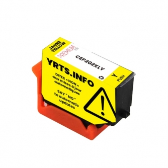 Epson 202XL (T202XL420). Compatible Yellow Ink Cartridge High Yield. Premium Ink-3