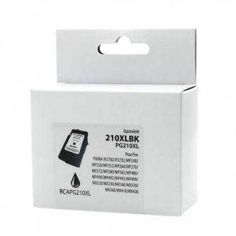 Canon PG-210XL (2973B001). Remanufactured Black Ink Cartridge High Yield. Premium Ink-1