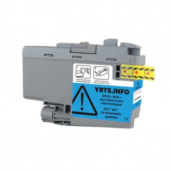 Brother LC404C. Compatible Cyan Ink Cartridge. Premium Ink-3