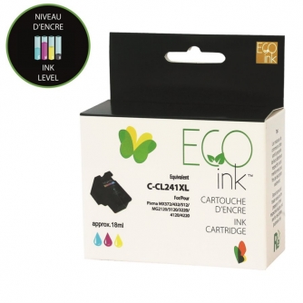 Canon CL-241XL (5208B001). Remanufactured Color Ink Cartridge High Yield. EcoInk-1