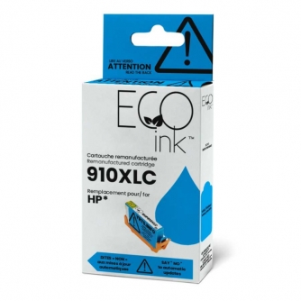 Remanufactured HP 910XL (3YL62AN).Cyan Ink Cartridge High Yield. EcoInk-2