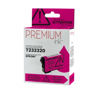 Epson 232 (T232230-S). Compatible Magenta Ink Cartridge. Premium Ink-2