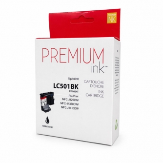 Brother LC501BK. Compatible Black Ink Cartridge. Premium Ink-2