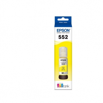 Epson 552 (T552420-S). Original Yellow Ink Bottle High Yield-1