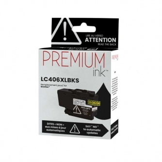 Brother LC406XLBK. Compatible Black Ink Cartridge Very High Yield. Premium Ink-2
