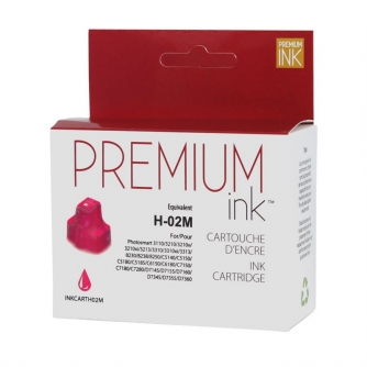 Compatible HP 02 (C8772WN). Magenta Ink Cartridge. Premium Ink-1