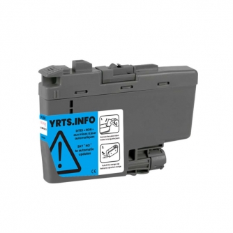 Brother LC401XLC. Compatible Cyan Ink Cartridge High Yield. Premium Ink-3