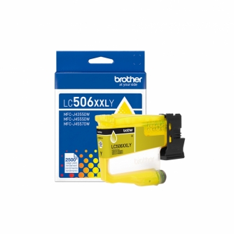 Brother LC506XXLY. Original Extra High Yield Ink Cartridge. Yellow-1