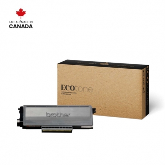 Brother TN650. Remanufactured Black Toner Cartridge High Yield. Ecotone-1