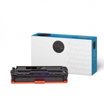 Compatible HP 128A (CE321A). Cyan Toner Cartridge. Premium Tone-1