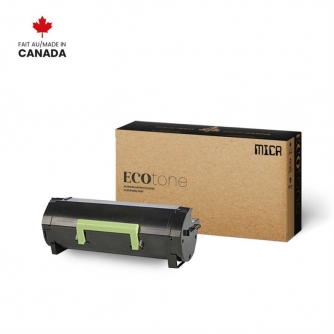 Lexmark 501U (50F1U00). Remanufactured Black MICR Toner Cartridge Ultra High Yield. Ecotone-1