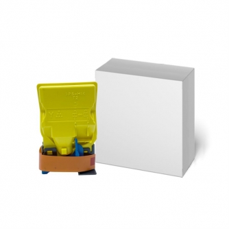 Konica Minolta TNP22Y (A0X5232). Compatible Yellow Toner Cartridge.-1