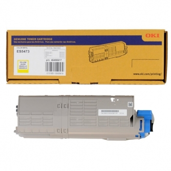 Okidata 46490617. Original Yellow Toner Cartridge-1