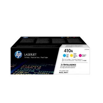Originale HP 410A (CF251AM). 3-pack Cyan / Magenta / Yellow Toner Cartridges-1