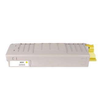 Okidata 46507601. Compatible Yellow Toner Cartridge. Premium Tone-2