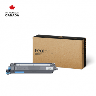 Brother TN229XLC. Remanufactured Cyan Toner Cartridge High Yield. Ecotone-1