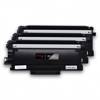 Brother TN450. Remanufactured Black Toner Cartridge High Yield. Ecotone / Value Pack (3)-3