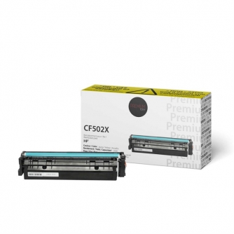 Compatible HP 202X (CF502X). Yellow Toner Cartridge High Yield. Premium Tone-1
