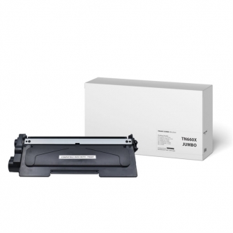 Brother TN660 JUMBO. Compatible Black Toner Cartridge Extra High Yield-1