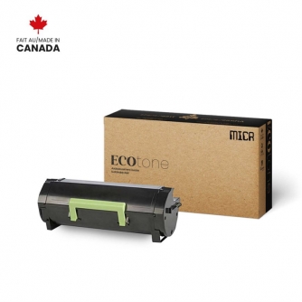 Lexmark 511X (51B1X00). Remanufactured Black MICR Toner Cartridge Very High Yield. Ecotone-1