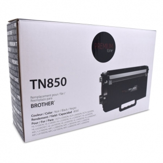Brother TN850. Compatible Black Toner Cartridge High Yield. Premium Tone-2
