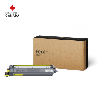 Brother TN229XLY. Remanufactured Yellow Toner Cartridge High Yield. Ecotone-1