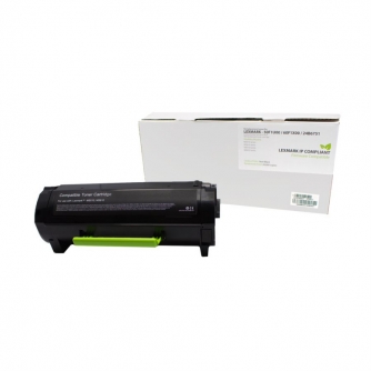Lexmark 501U / 601X. Remanufactured Compliant Black Toner Cartridge.-1