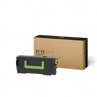 Remanufactured Lexmark 58D1X00. Black Toner Cartridge Extra High Yield. Ecotone-3
