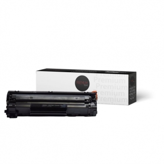 Compatible HP Universal (78A / Canon 128). Black Toner Cartridge. Premium Tone-1