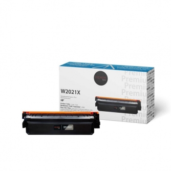 Compatible HP 414X (W2021X). Cyan Toner Cartridge High Yield. Premium Tone-1