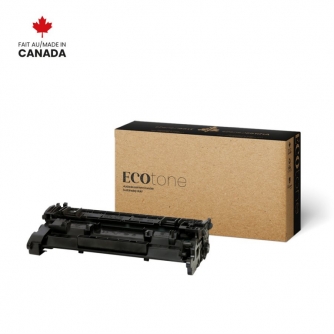 Canon 057 (3009C001). Remanufactured Black Toner Cartridge. (Without Level) Ecotone-1