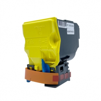 Konica Minolta TNP51Y (A0X5235). Compatible Yellow Toner Cartridge.-2