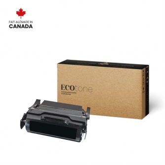 Lexmark T650H84G. Remanufactured Black Toner Cartridge. Ecotone-1