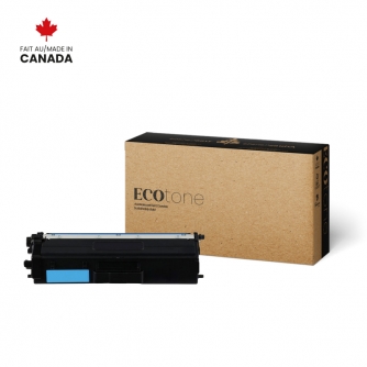 Brother TN439C. Remanufactured Cyan Toner Cartridge Ultra High Yield. Ecotone-1