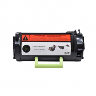 Lexmark 701HK (70C1HK0). Remanufactured Black Toner Cartridge High Yield. Ecotone-2