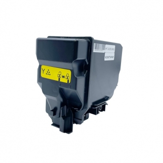 Konica Minolta TNP49Y (A95W230). Compatible Yellow Toner Cartridge.-2