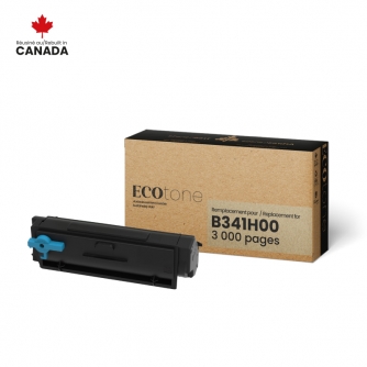 Lexmark B341H00. Remanufactured High Yield Black Toner Cartridge Ecotone-1