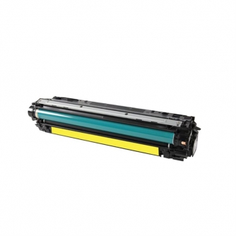 Remanufactured HP 650A (CE272A). Yellow Toner Cartridge. Ecotone-2
